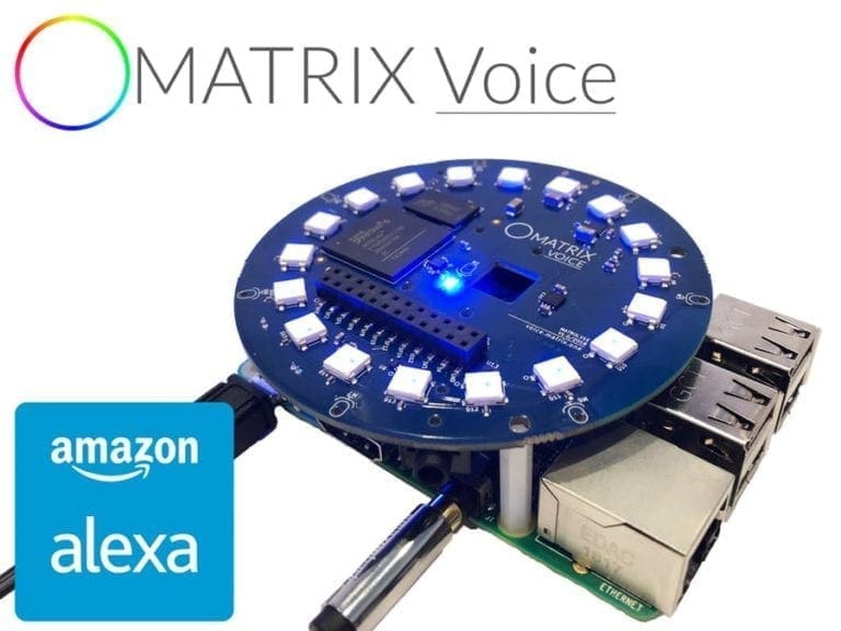 MATRIX Voice Alexa Raspberry Pi Easy Setup