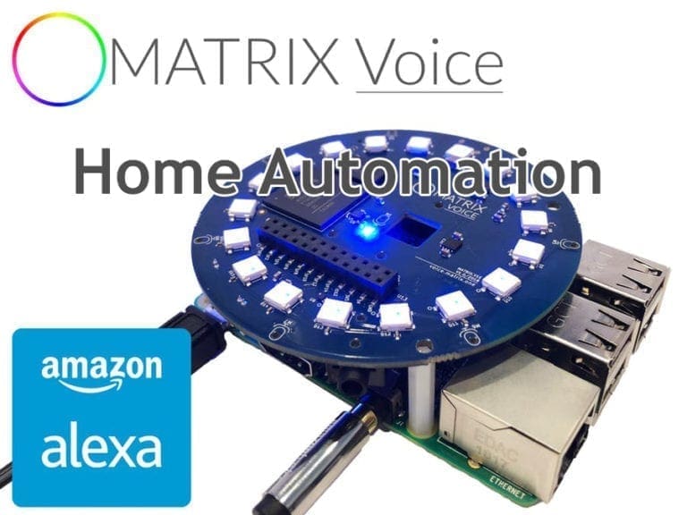 MATRIX Alexa Home Automation – MATRIX Voice/Creator & Raspberry Pi