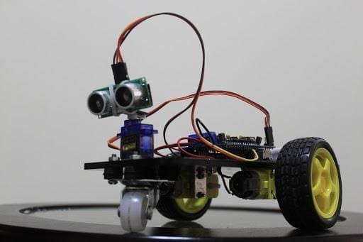 To Make Obstacle Avoiding Robot Arduino Based