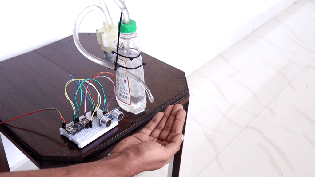 Arduino Automatic Hand Sanetizer
