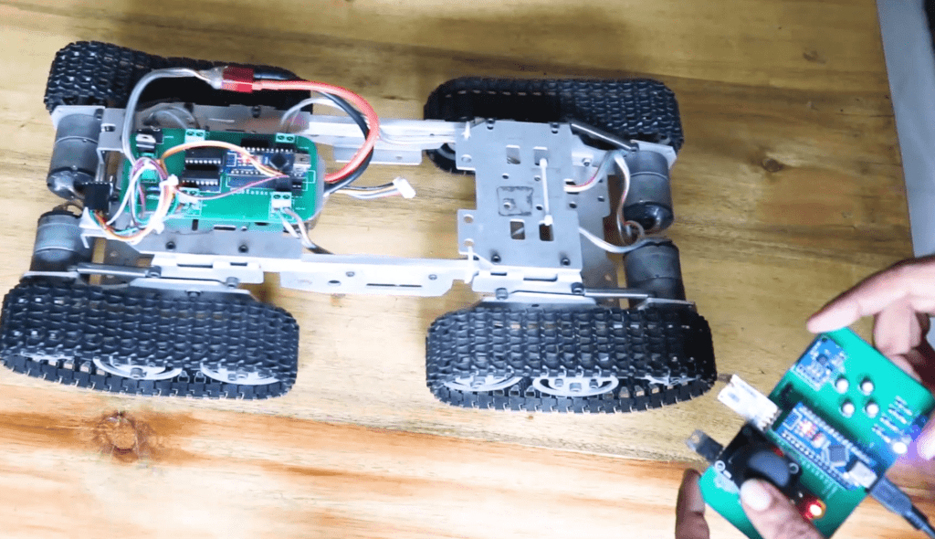 DIY Remote Controlled Tank using Arduino