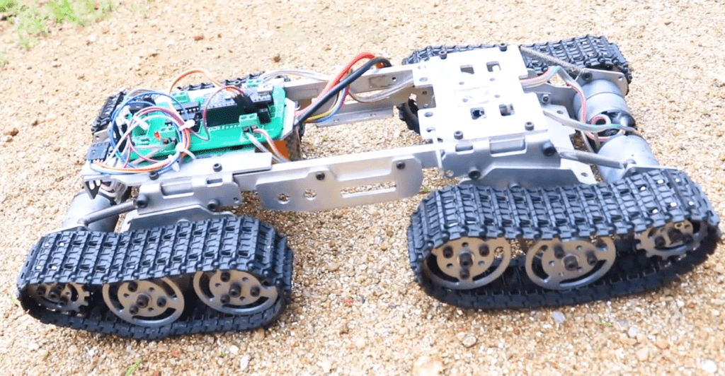 Tracked Robot Chassis - Tank Tread for Robotics