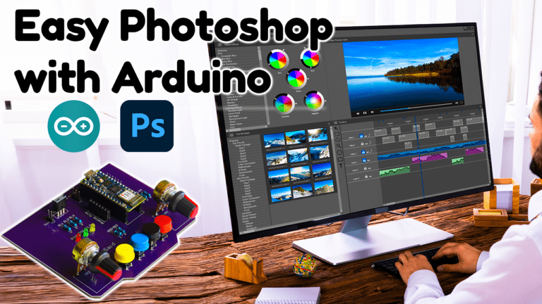 Controlling Photoshop with Arduino Nano RP 2040 | Arduino HID Project