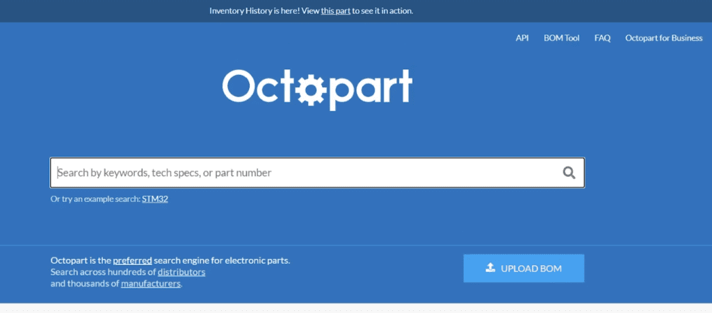 Octopart Electronic Component Search Engine