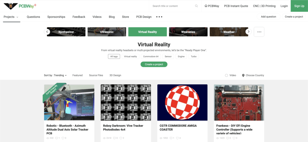 PCBWay Virtual RealitY Community